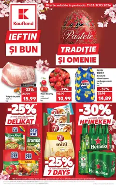 Previzualizarea de cataloage: Kaufland Kaufland Constanța valabil de la 11.03.2026