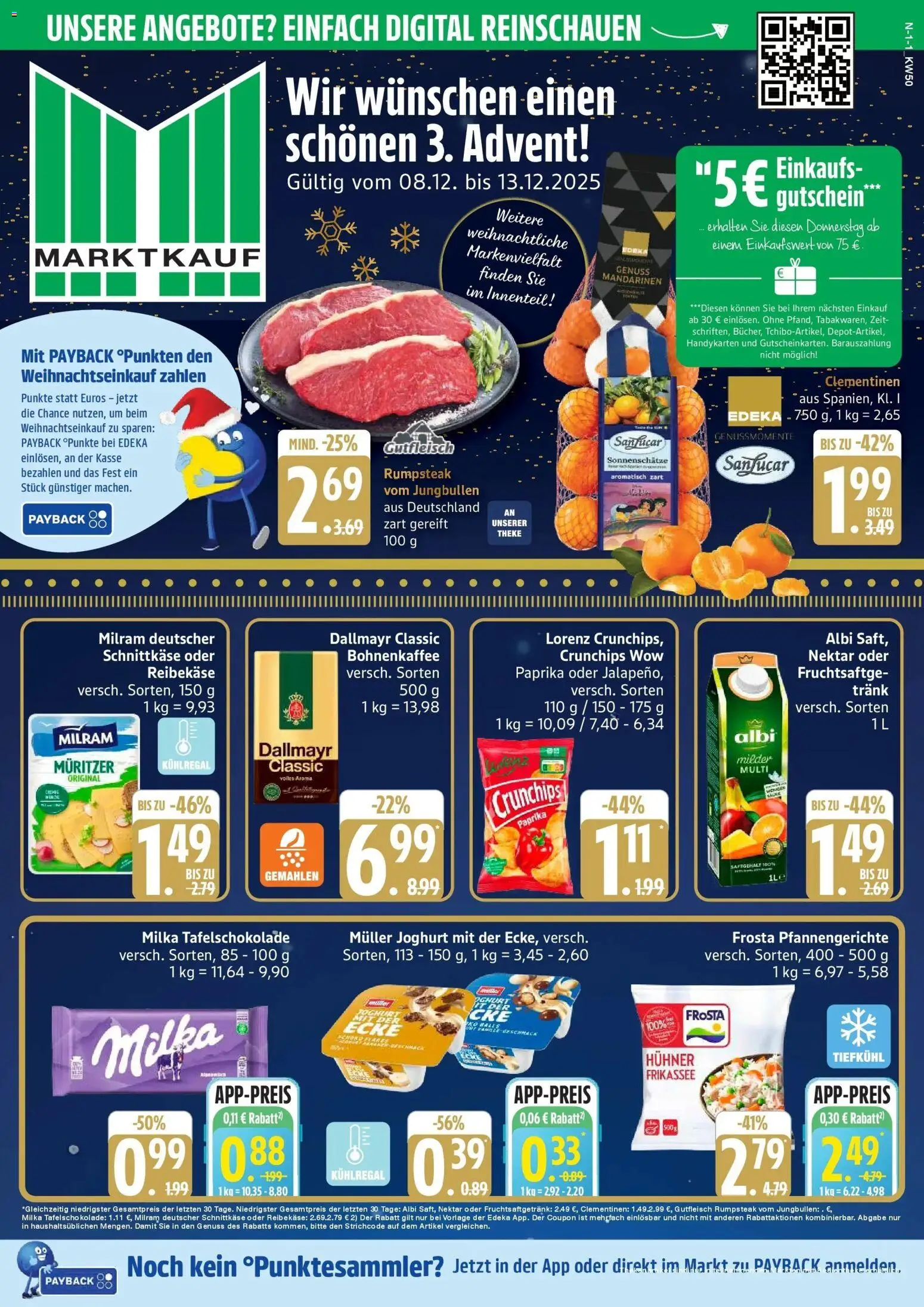 Vorschau von dem Prospekt des Geschäftes Marktkauf, gültig ab dem 08.12.2025