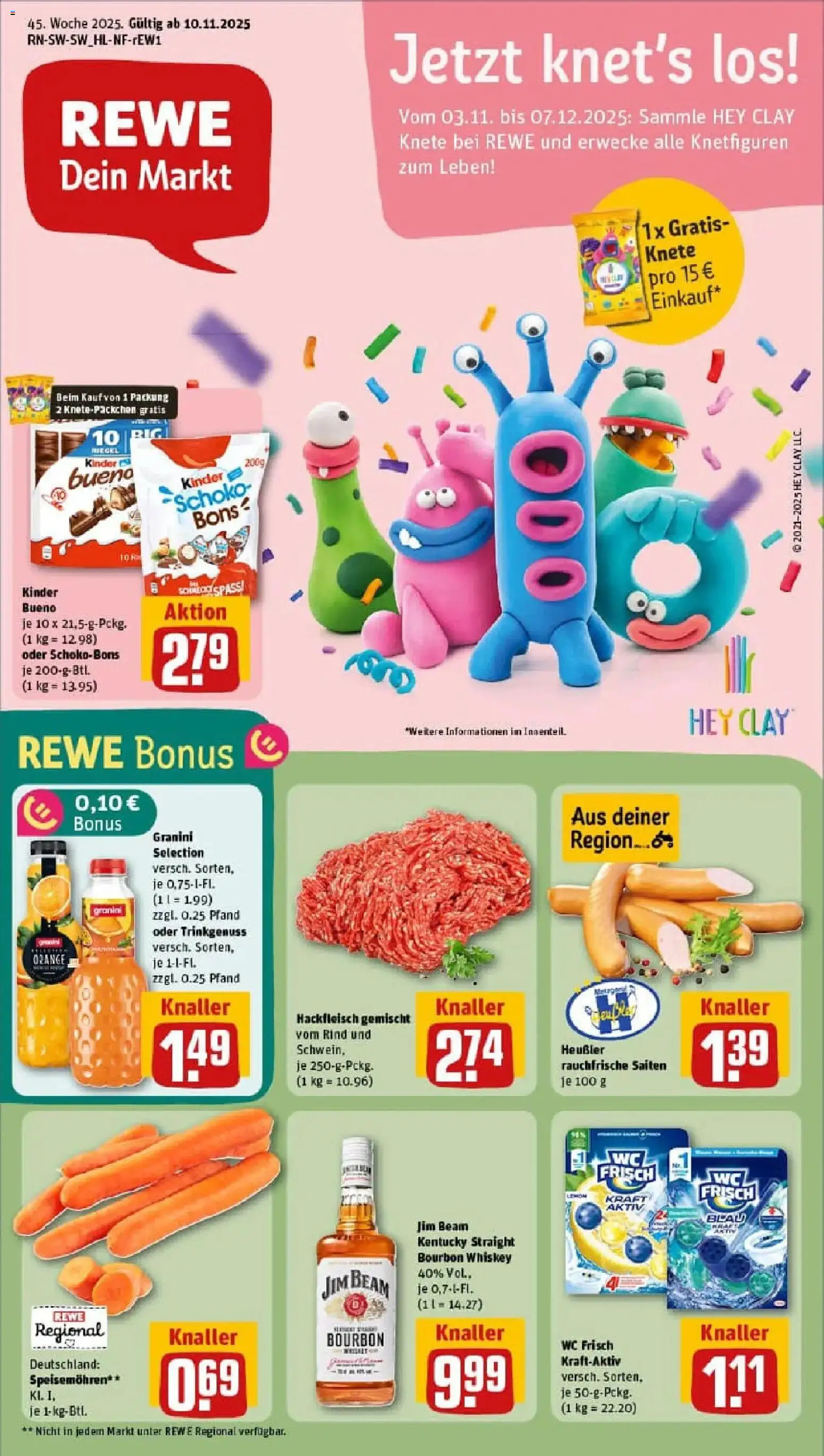 Vorschau von dem Prospekt des Geschäftes Rewe, gültig ab dem 02.11.2025