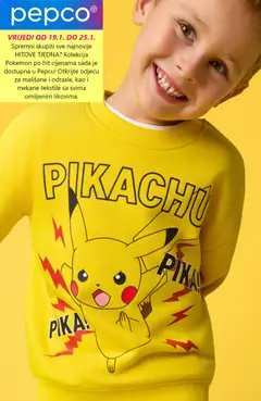 Pregled letka Katalog trgovine Pepco vrijedi od 19.01.2026