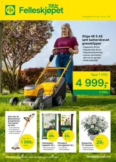 Forhåndsvis Felleskjøpet kundeavis fra butikk Felleskjøpet gyldig fra 27/04/2026