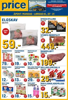 Forhåndsvis Kundeavis fra butikk Price Lagerbutikk gyldig fra 17/09/2025