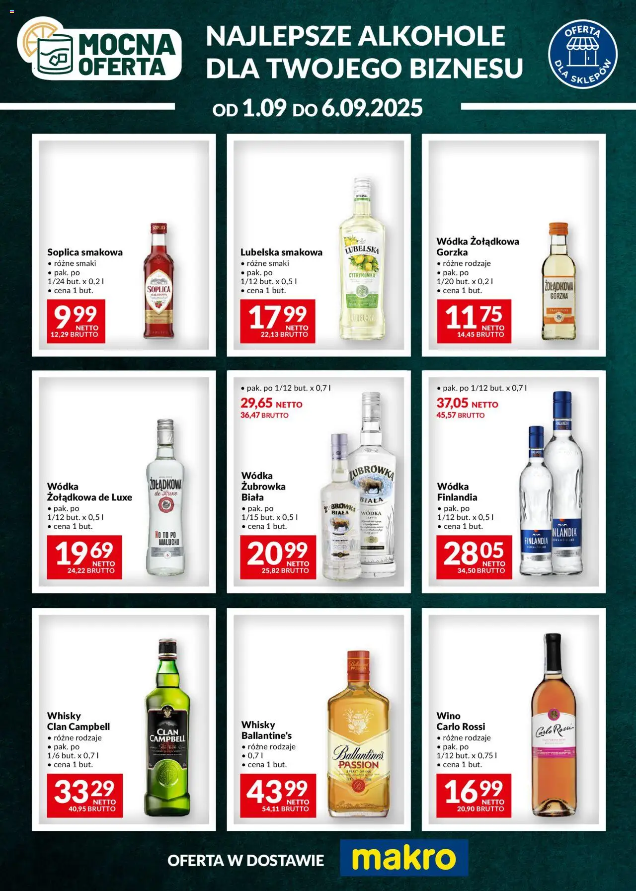 Makro Mocna oferta od 01.09.2025 - Nowa Gazetka - Numer strony 1