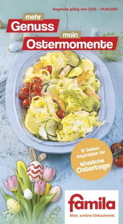 Vorschau von dem Prospekt des Geschäftes Famila Nordwest, gültig ab dem 23.03.2026
