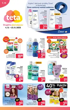 Náhľad Teta drogerie letáku platného od 04.08.2025