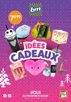 Prévisualisation de Catalogue Idées Cadeaux du magasin B&M formulaire valide 05/11/2025