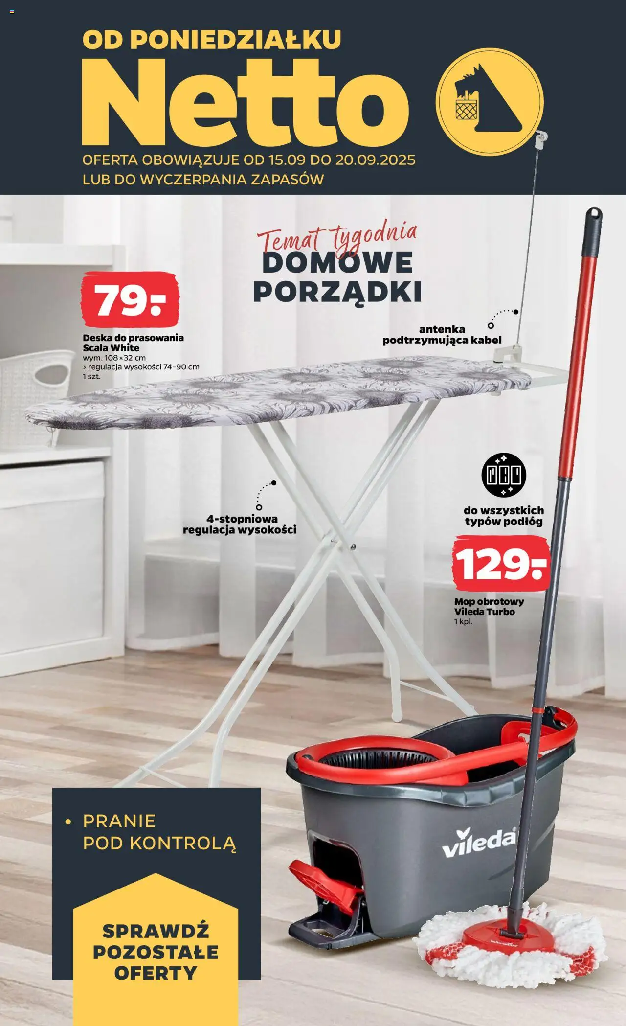 NETTO Gazetka Non Food od 15.09.2025 - Nowa ulotka (PFD) - Numer strony 1