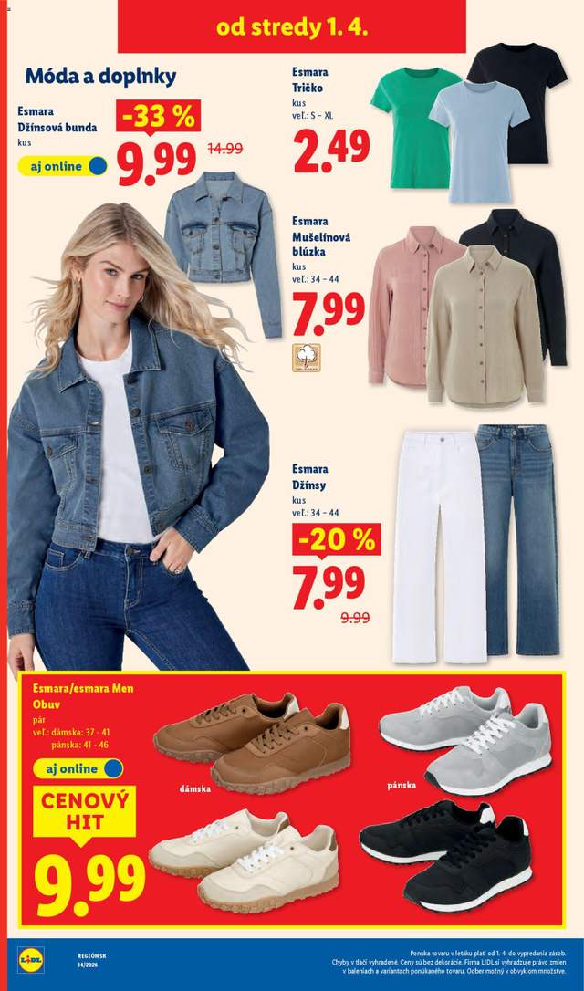 Nový Lidl leták od 30.03.