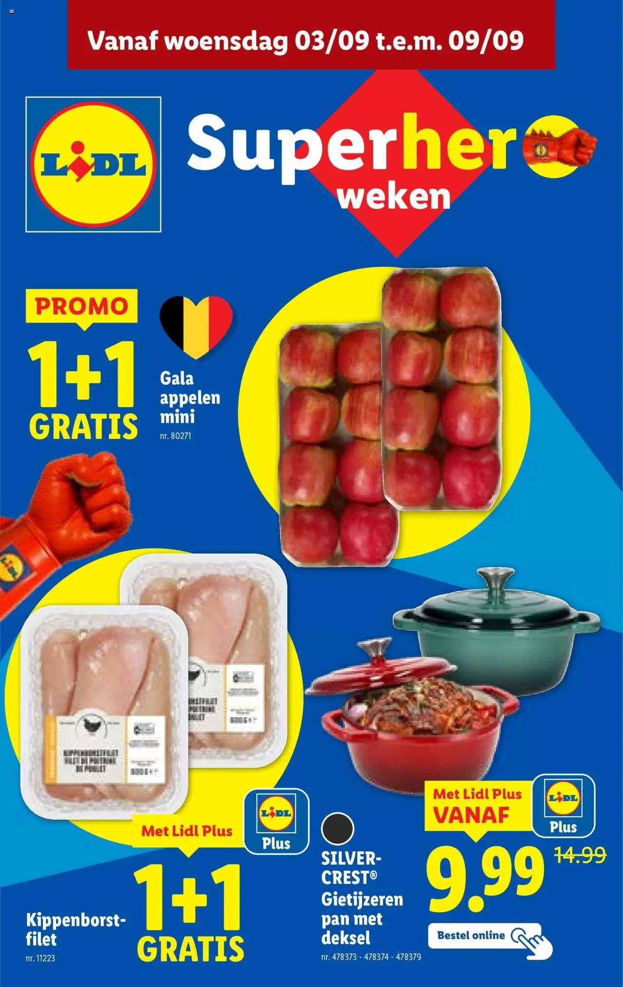 Lidl shop Folder week 36 geldig vanaf 03/09/2025 - Paginanummer 1