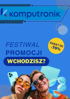 Pogląd gazetki "Promocje" ze sklepu Komputronik ważnej od 18.07.2025