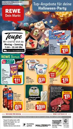 Vorschau von dem Prospekt des Geschäftes Rewe, gültig ab dem 26.10.2025