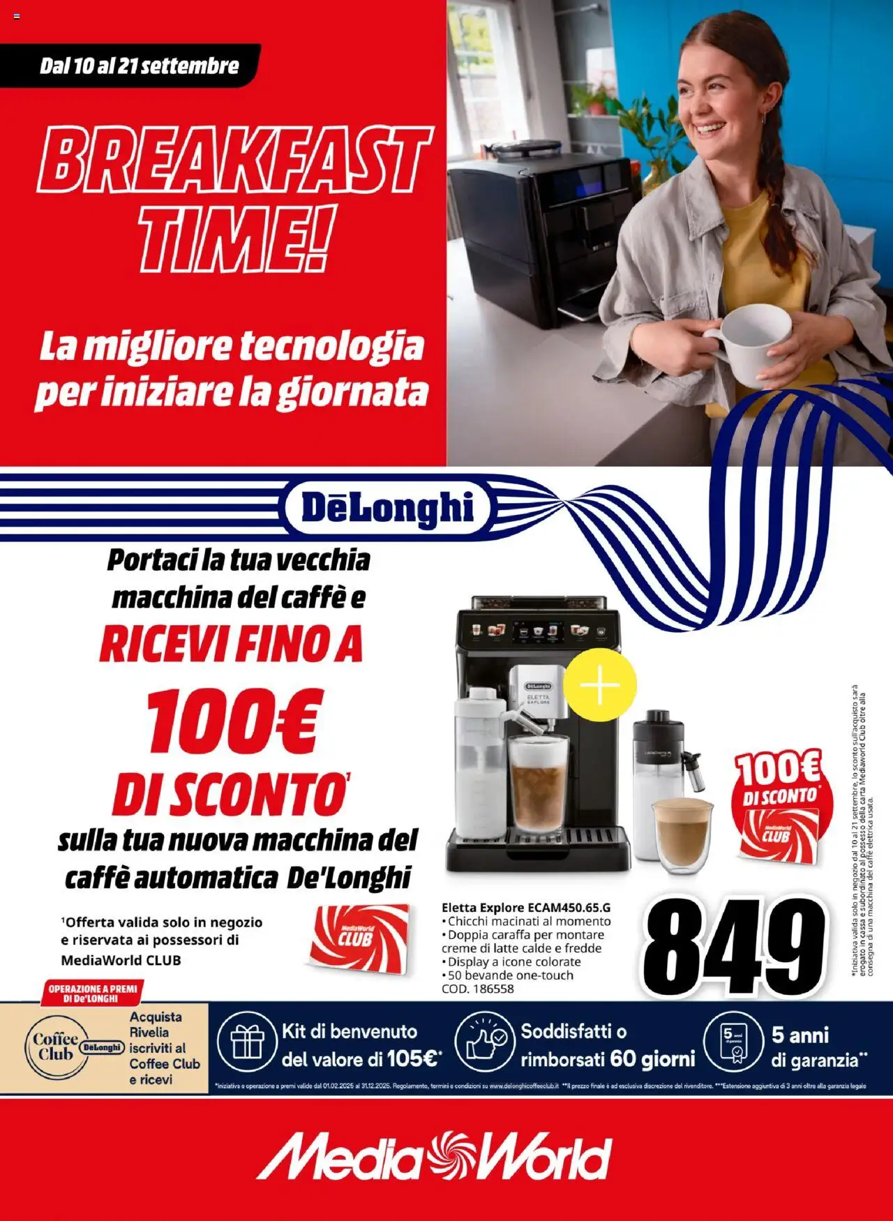 Volantino Media World valido da 10/09/2025 numero di pagina 1