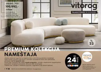Pregled Vitorog kataloga - važi od 03.10.2025