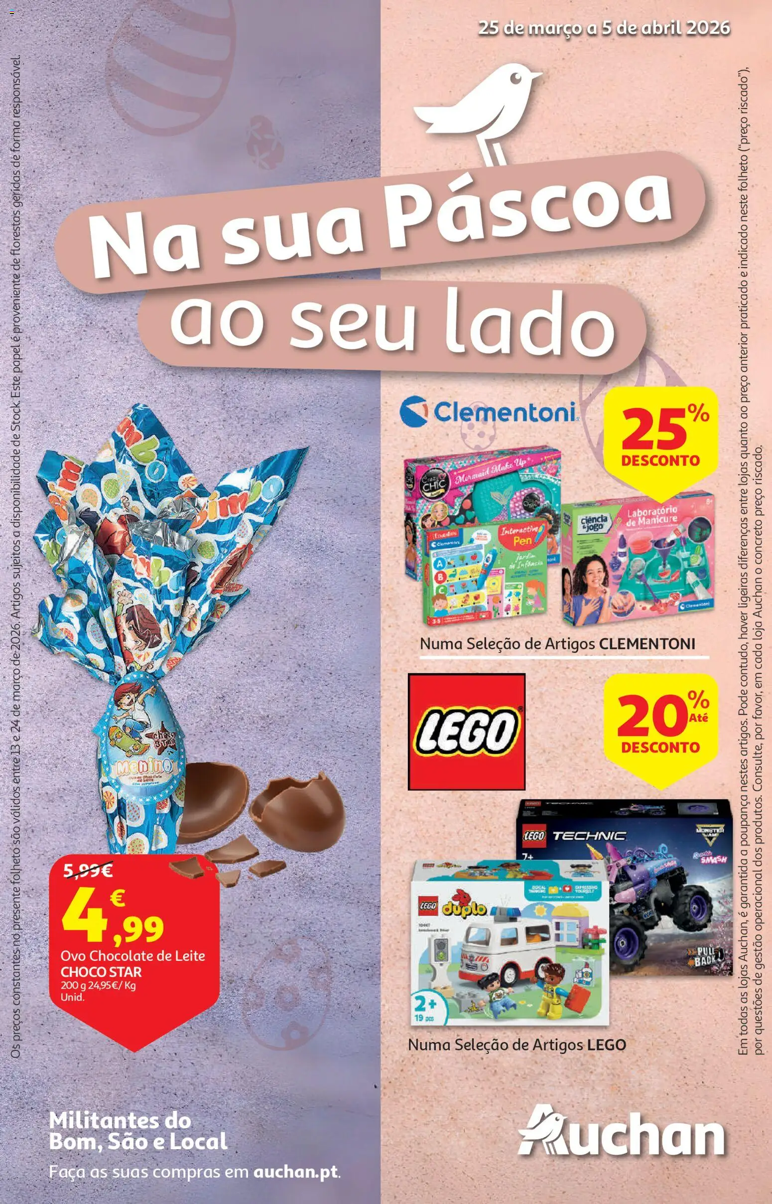 Pré-visualização do folheto da loja Auchan válida a partir de 25/03/2026