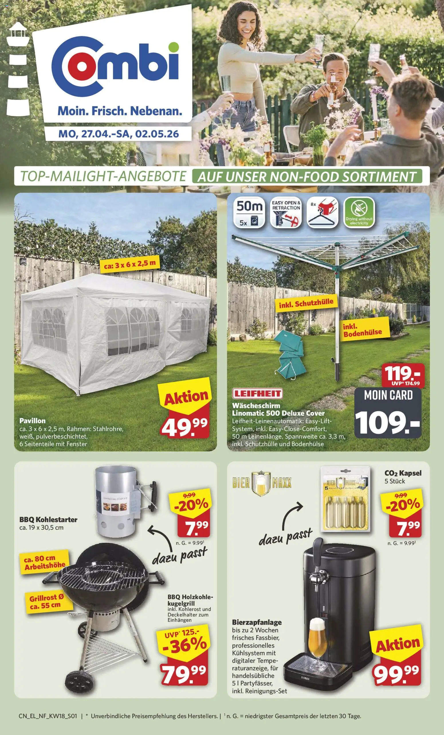 Vorschau von dem Prospekt des Geschäftes Combi, gültig ab dem 27.04.2026