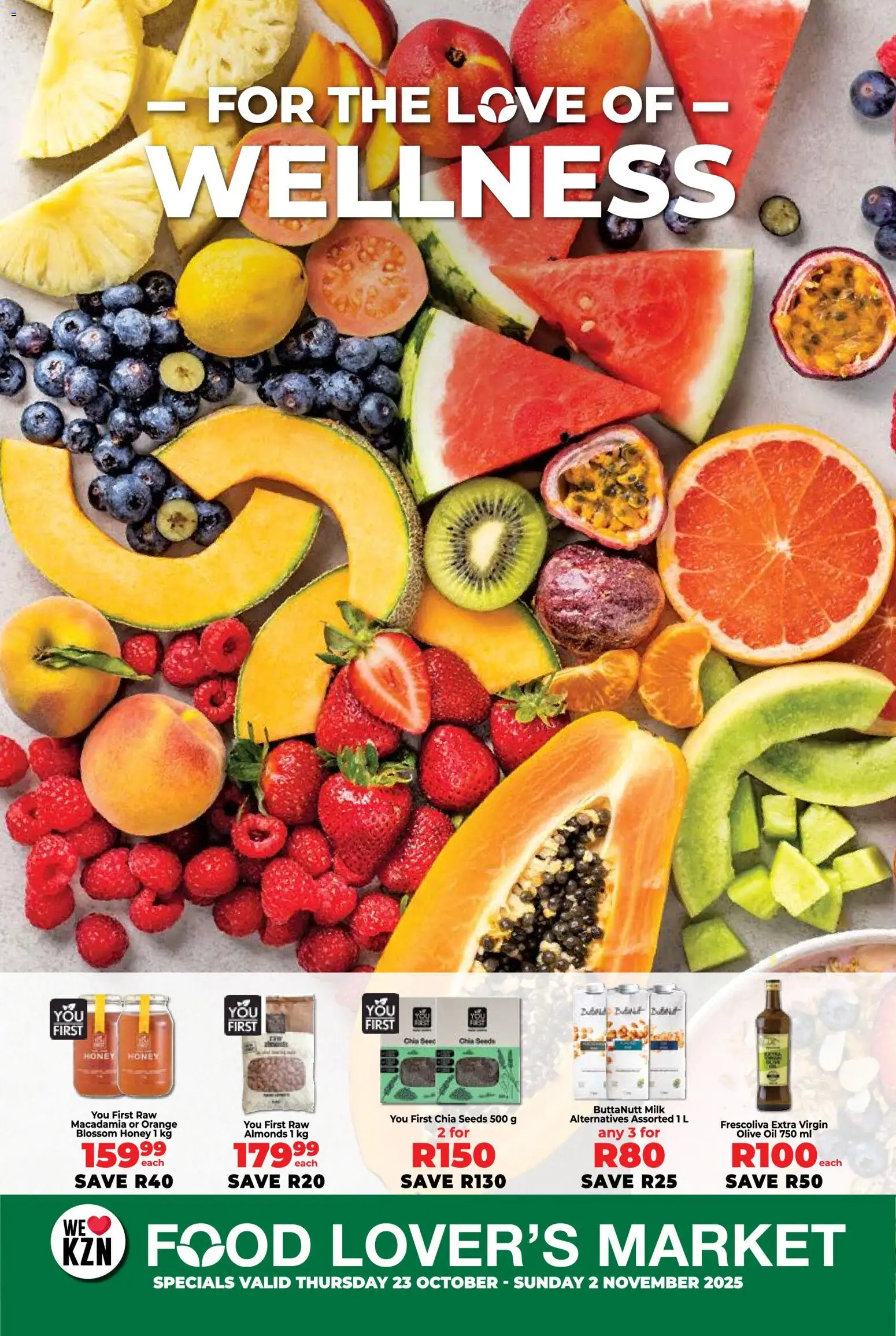 Food Lover's Market KwaZulu-Natal - Wellness from 23/10 - 02/11/2025 > Promotions