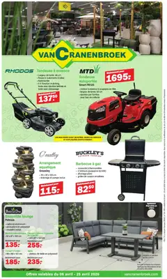 Voorbeeld van Van Cranenbroek Publicité van winkel Van Cranenbroek geldig vanaf 06/04/2026