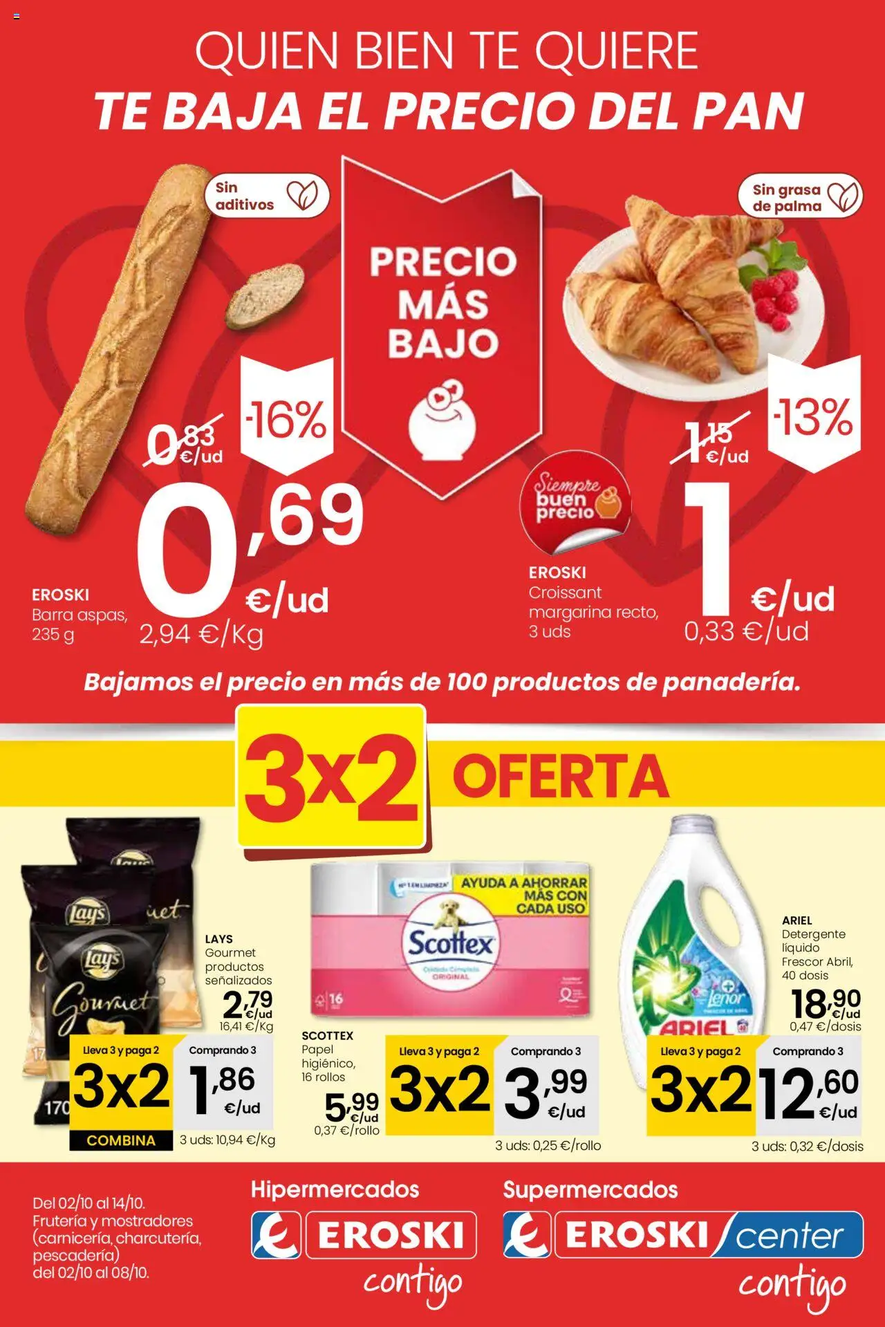 Folleto Eroski del 02/10/2025 - 14/10/2025 > Precio más bajo 