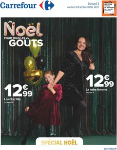 Prévisualisation de Catalogue Textille collection festive du magasin Carrefour formulaire valide 02/12/2025