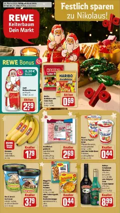 Vorschau von dem Prospekt des Geschäftes Rewe, gültig ab dem 01.12.2025