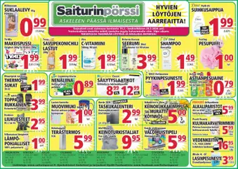 Kaupan Saiturinpörssi Tarjoukset esikatselu, voimassa 19/02/2026