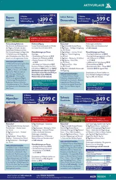 Vorschau von dem Prospekt des Geschäftes Aldi Reisen, gültig ab dem 01.11.2025 | Seite: 7