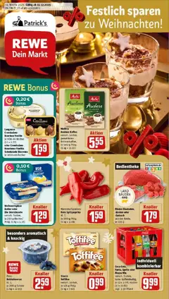 Vorschau von dem Prospekt des Geschäftes Rewe, gültig ab dem 15.12.2025