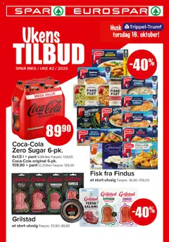 Forhåndsvis Kundeavis fra butikk Spar gyldig fra 13/10/2025