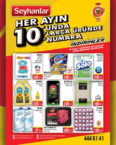 Seyhanlar Market Seyhanlar Market Katalog 10.03.2026 - Broşürünün önizlemesi