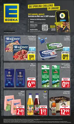 Voorbeeld van DE Folder van winkel Edeka DE geldig vanaf 19-01-2026