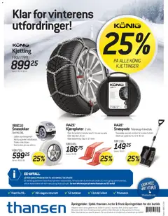 Forhåndsvis Kundeavis fra butikk THANSEN gyldig fra 29/10/2025 | Side: 24