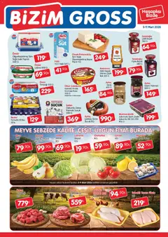 Bizim Toptan Bizim Toptan - Bizim Gross Fırsat Bülteni 05.03.2026 - Broşürünün önizlemesi