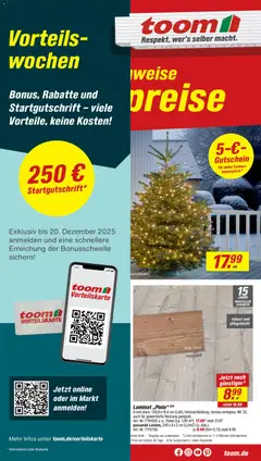 Vorschau von dem Prospekt des Geschäftes Toom Baumarkt, gültig ab dem 29.11.2025