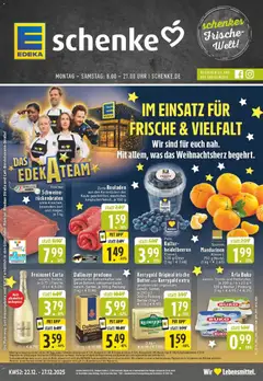 Vorschau von dem Prospekt des Geschäftes Edeka, gültig ab dem 22.12.2025