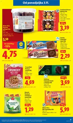 Pregled letka Katalog trgovine Lidl vrijedi od 03.11.2025 | Stranica: 11