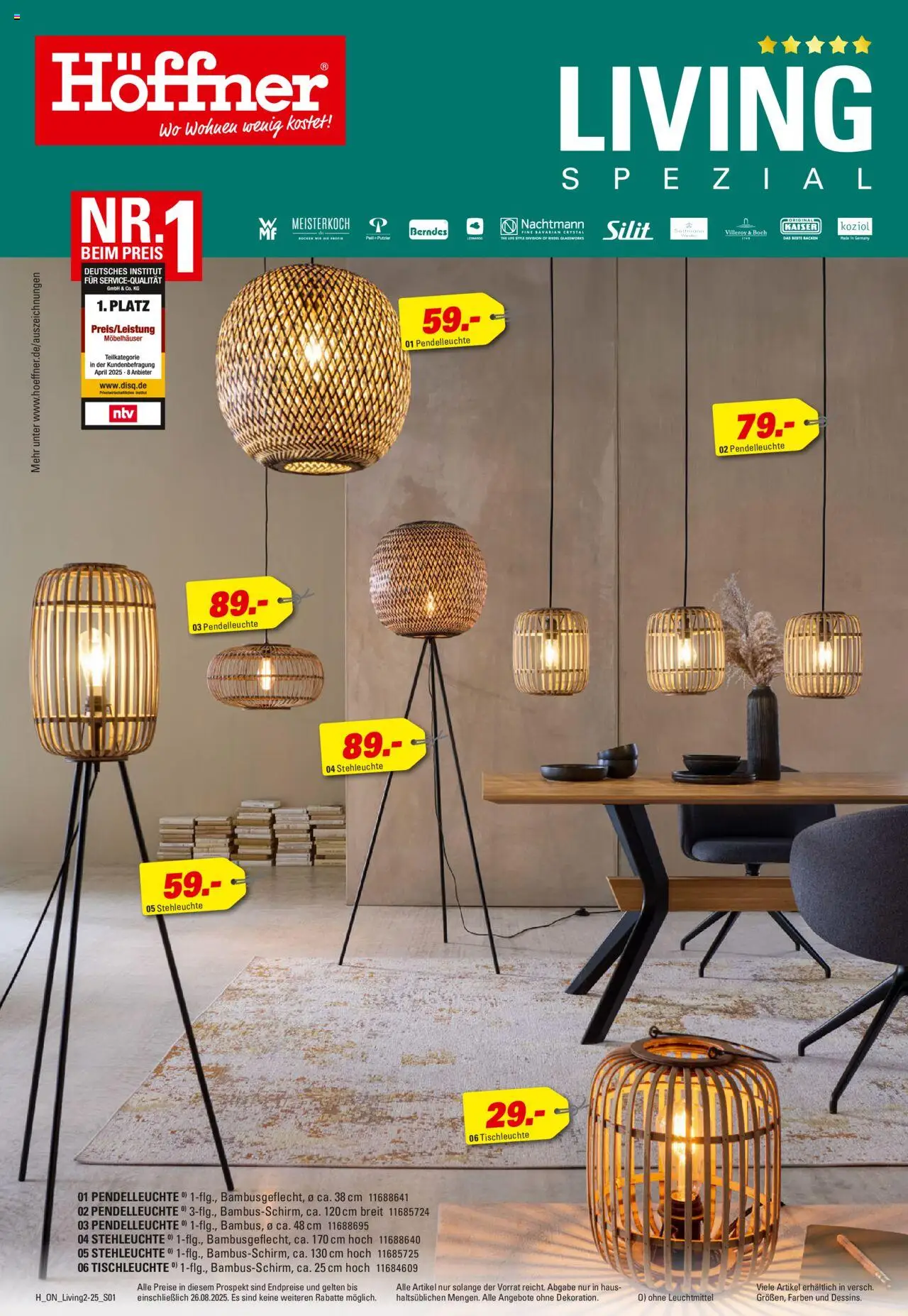 Höffner Living Spezial (vom 30.07.2025 - 26.08.2025)