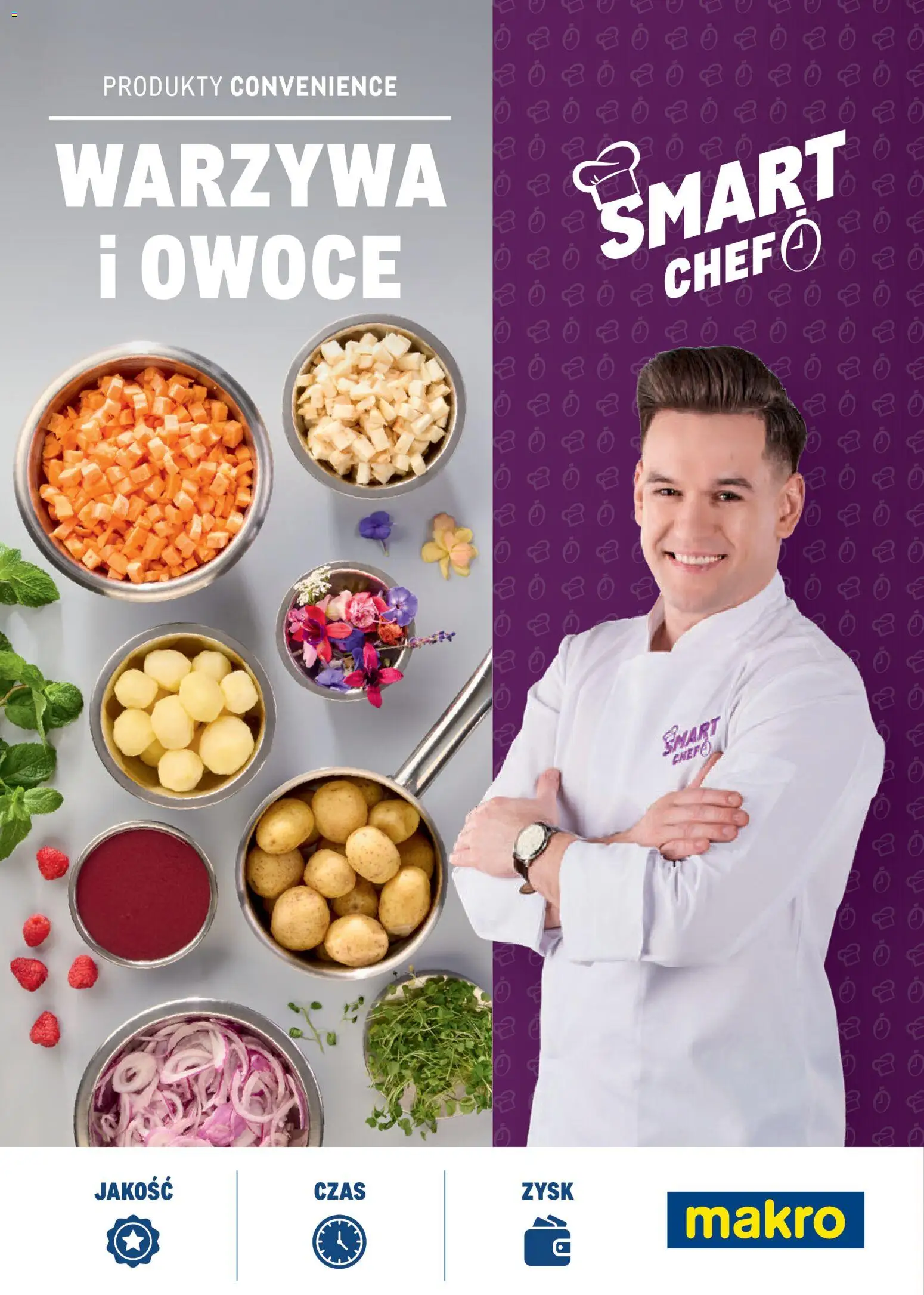 Pogląd gazetki "Smart Chef - Warzywa i Owoce" ze sklepu Makro ważnej od 01.01.2026