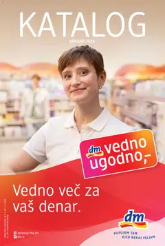 Predogled kataloga iz trgovine DM Drogerie Markt veljaven od 05.01.2026