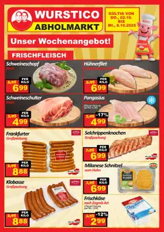Vorschau der Angebote: Wurstico Abholmarkt Flugblatt gültig ab 02.10.2025