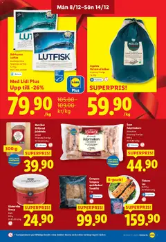 Förhandsgranska reklamblad Aktuella reklamblad Lidl från butik Lidl gäller från 08/12/2025 | Sida: 7
