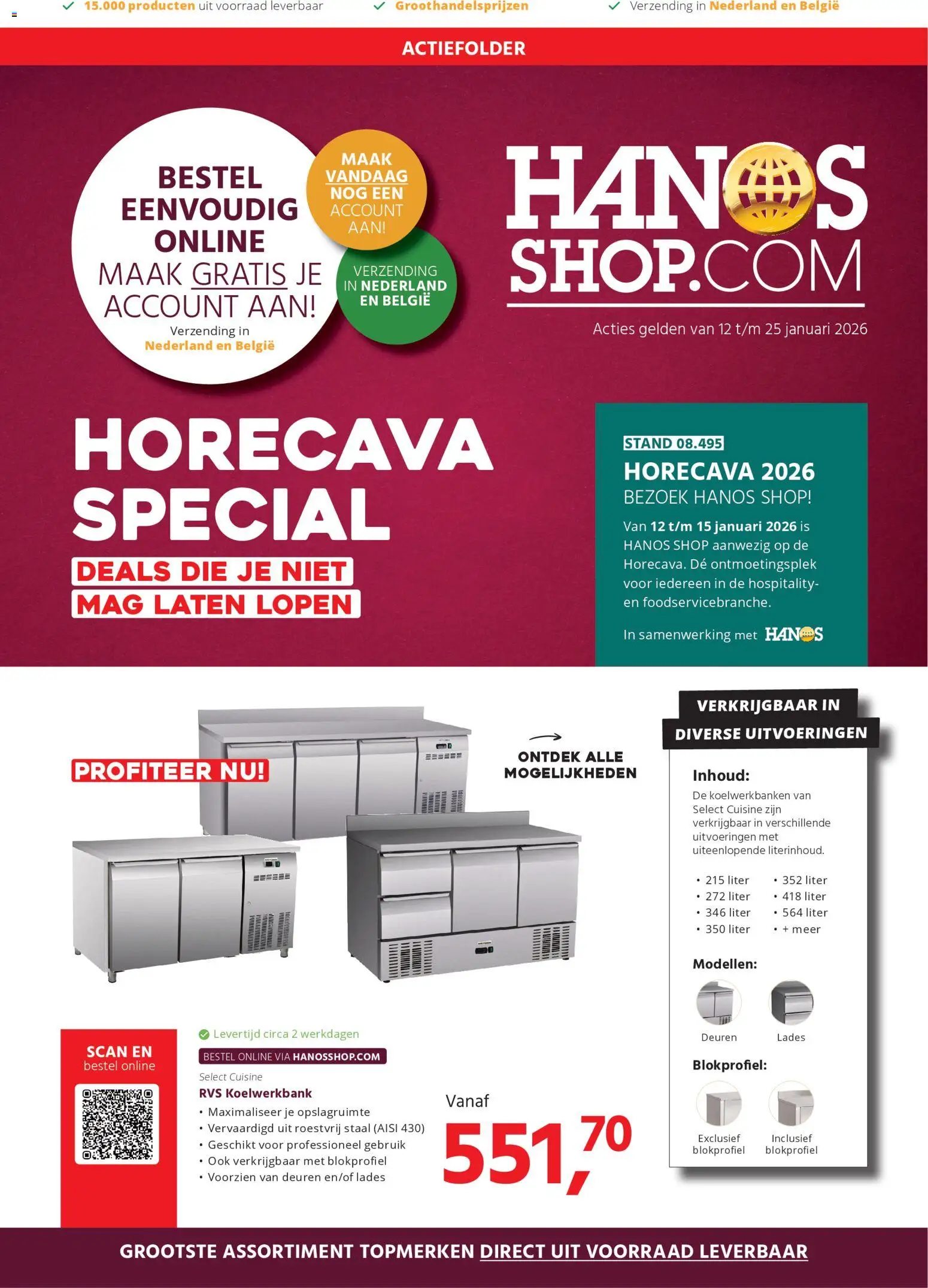 Voorbeeld van Shop folder 2 van winkel Hanos geldig vanaf 12-01-2026