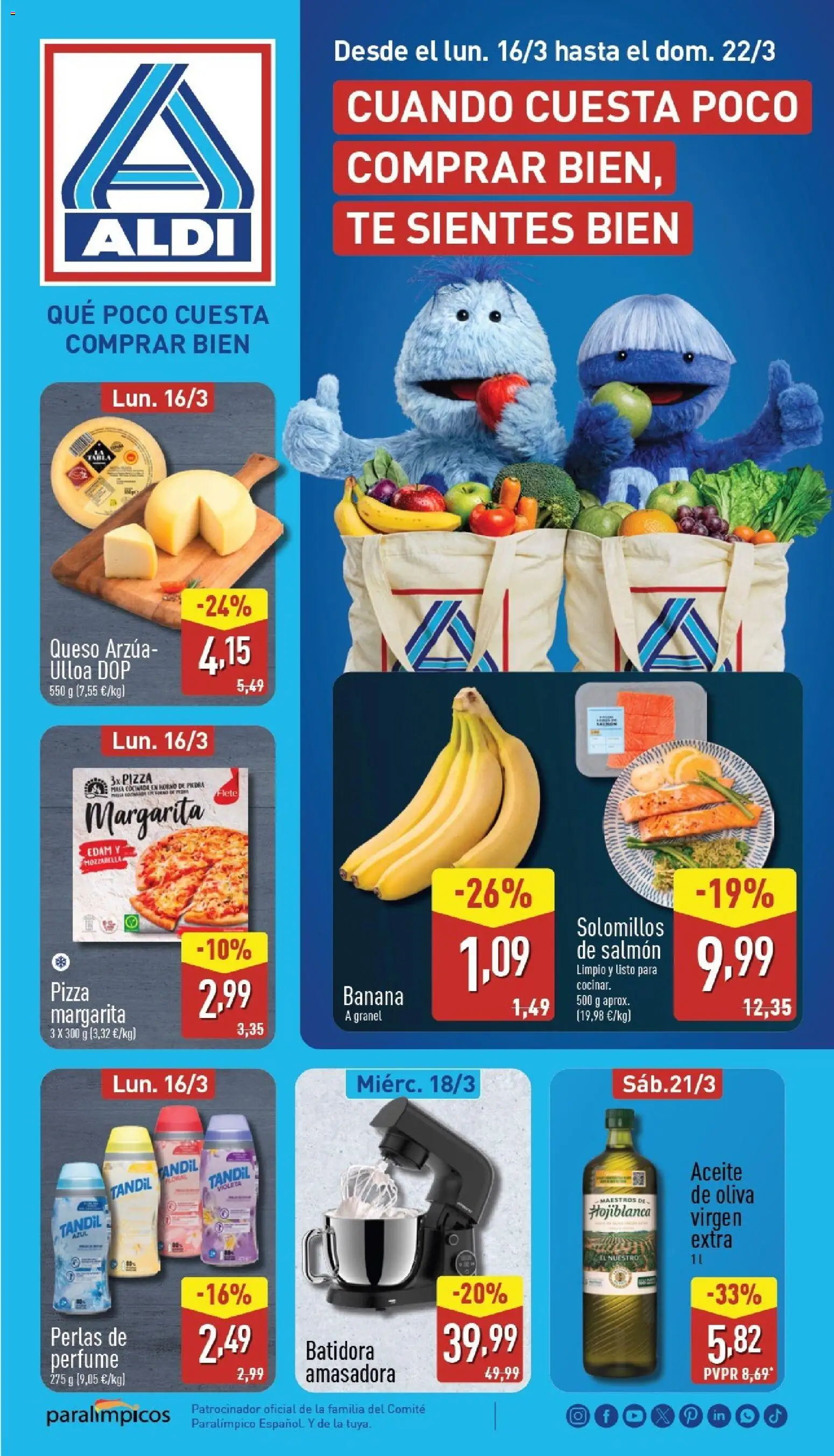 Vista previa del folleto de la tienda Aldi válido desde el 16/03/2026 