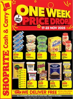 Preview of Shoprite flyer valid from 17/11/2025