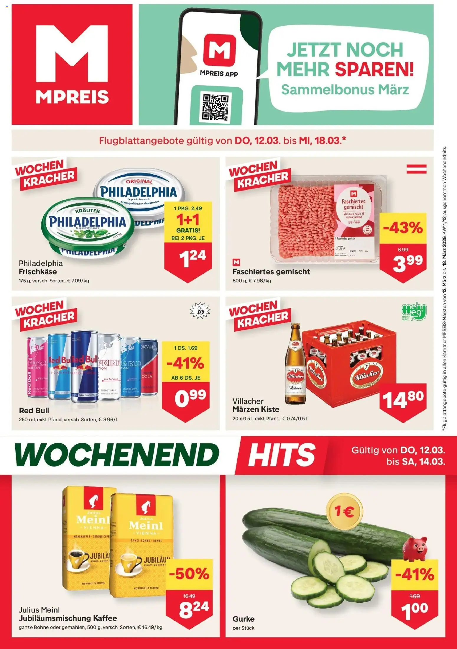 Vorschau der Angebote: MPREIS MPREIS Velden gültig ab 12.03.2026