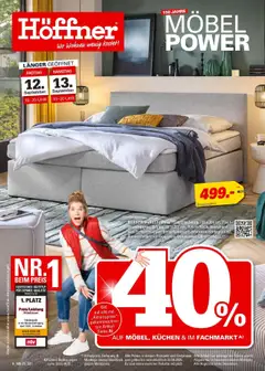 Vorschau von dem Prospekt des Geschäftes Höffner, gültig ab dem 09.09.2025
