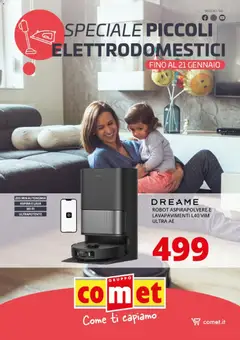 Anteprima dell'opuscolo Volantino Piccoli Elettrodomestici dal negozio Comet valido da 09/01/2026
