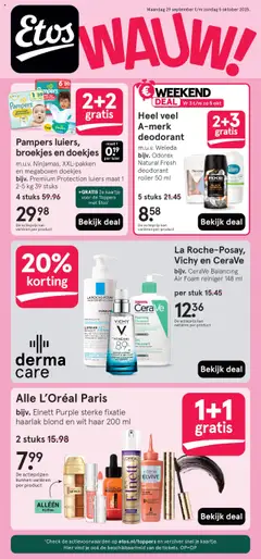 Voorbeeld van Folder van winkel Etos geldig vanaf 29-09-2025