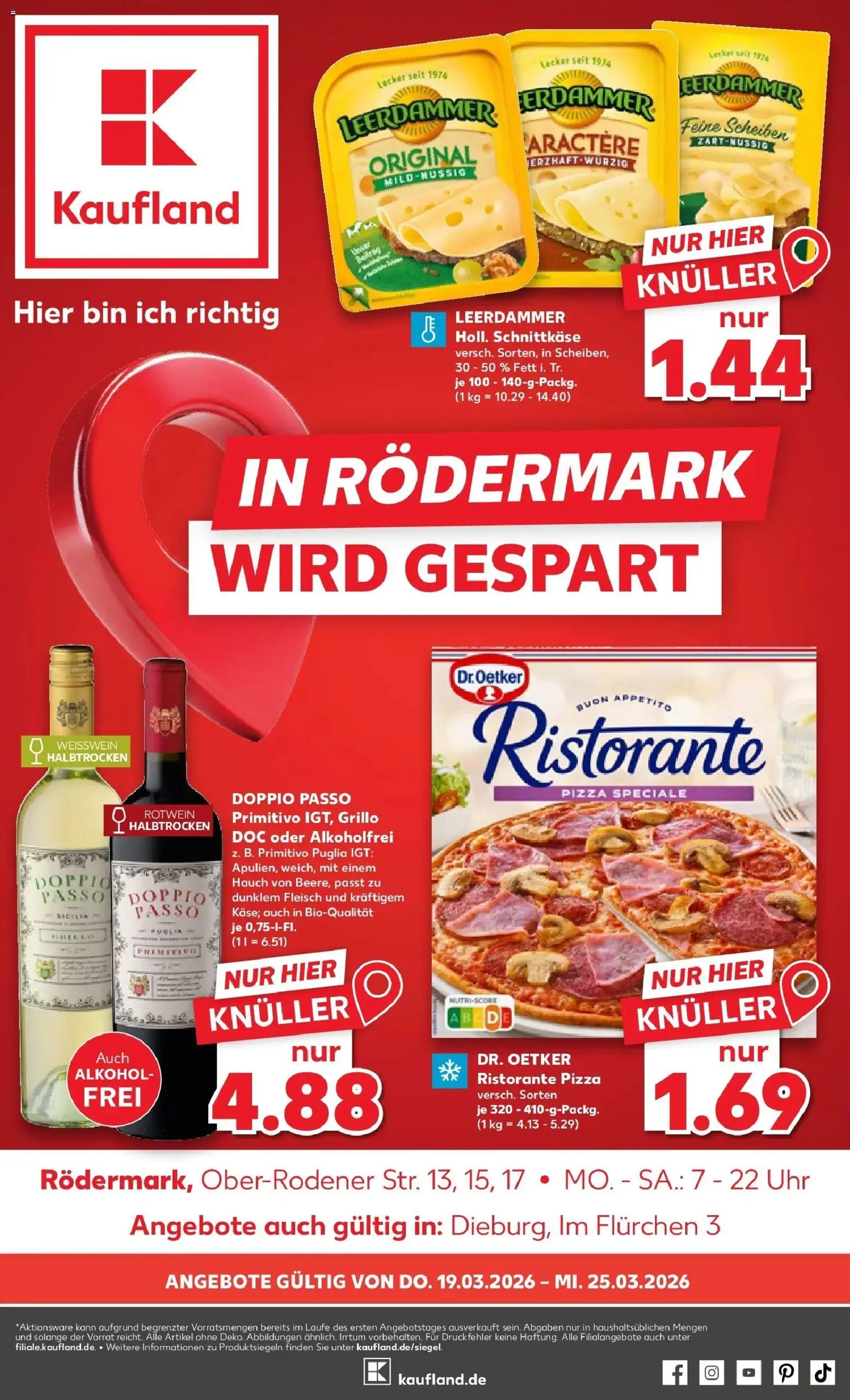 Vorschau von dem Prospekt des Geschäftes Kaufland, gültig ab dem 19.03.2026
