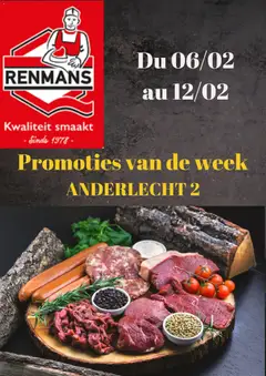 Voorbeeld van Folder / Publicité van winkel Renmans geldig vanaf 06/02/2026