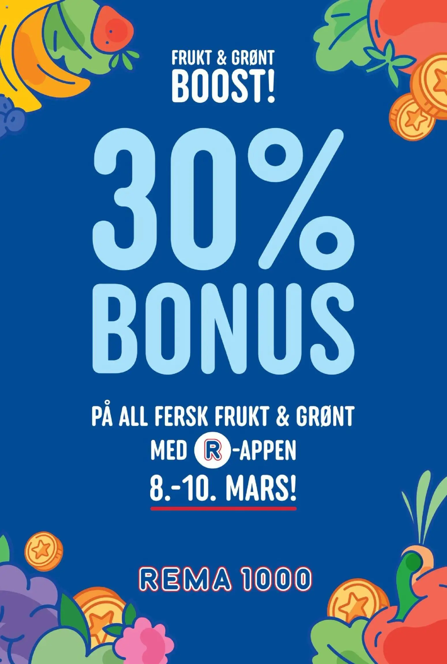 Forhåndsvis Rema 1000 Frukt & Grønt boost fra butikk Rema 1000 gyldig fra 08/03/2026